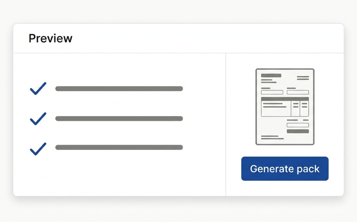 Live preview of the EDF before generating